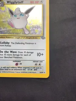 Pokemon Cards: Jungle Rare Holo: Wigglytuff 16/64 - Image 5
