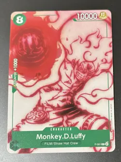 One Piece Card Game Monkey.D.Luffy P-061 English Gear 5 Limited Promo Card - Image 1