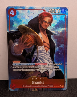 One Piece CCG Shanks Alt Art / Full Art Character Lot of Trading Cards - Image 4