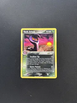 Pokemon Card EX Team Rocket Returns Dark Arbok 29/109 NM! - Image 3