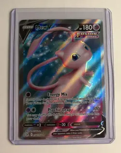 Mew V 250/264 SWSH08: Fusion Strike - Pokemon Card - NM - Image 1