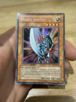 Yu-Gi-Oh Blade Knight Limited Edition Secret Rare Card CT1-EN002 - Image 1