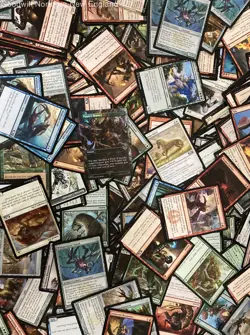 2.5LB Lot of Various Assorted Magic the Gathering Cards TCG in Collectible Box - Image 3