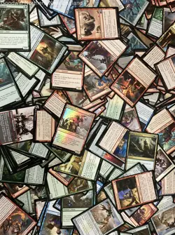 2.5LB Lot of Various Assorted Magic the Gathering Cards TCG in Collectible Box - Image 4