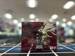 Union Arena Trading Card Game Black Clover Booster Box - Image 1