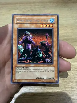 Yu-Gi-Oh Tribe-Infecting Virus DR1-EN131 Rare Card - Image 1