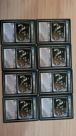 Star Trek CCG 1st Edition Blaze of Glory and First Contact 40 card lot incl rare - Image 2