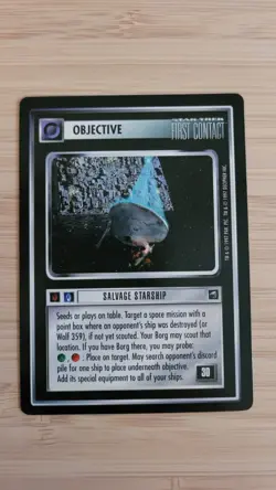 Star Trek CCG 1st Edition Blaze of Glory and First Contact 40 card lot incl rare - Image 3