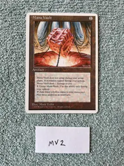 MTG Mana Vault NM Fourth Edition 4ED R 334 Magic EDH 4th - Image 1