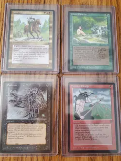 MAGIC THE GATHERING Lot of Four (4) LEGENDS Edition Cards Nice Condition READ - Image 1