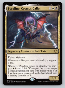 Zoraline, Cosmos Caller - Bloomburrow - MTG - Image 1