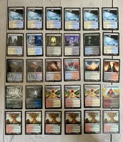 MTG magic the gathering bundle lot - dual land standard modern - Shock/Verge - Image 1