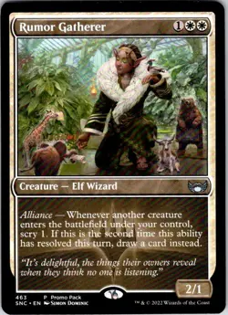 Magic | PPSNC | Rumor Gatherer | 463 | Normal | NM - Image 1
