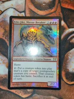 FOIL Kiki-Jiki, Mirror Breaker Kamigawa CHK MTG Magic the Gathering 1st Edition - Image 1