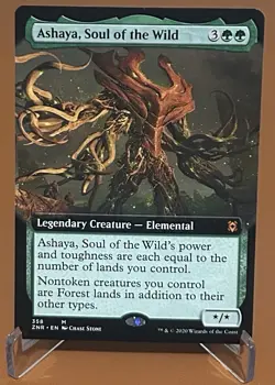Ashaya, Soul of the Wild (Extended Art) Zendikar Rising Regular - Image 1