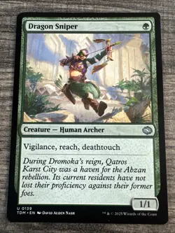 MTG ~ Dragon Sniper ~ Tarkir Dragonstorm ~ Near Mint - Image 1