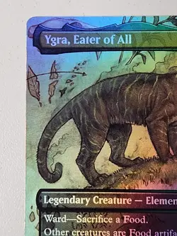 MTG Ygra Eater of All Borderless Foil English Mythic 0294 Magic The Gathering - Image 2