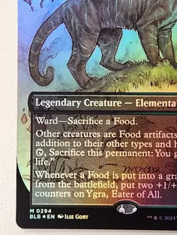 MTG Ygra Eater of All Borderless Foil English Mythic 0294 Magic The Gathering - Image 3