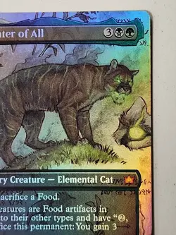 MTG Ygra Eater of All Borderless Foil English Mythic 0294 Magic The Gathering - Image 4