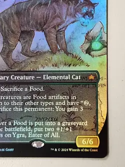 MTG Ygra Eater of All Borderless Foil English Mythic 0294 Magic The Gathering - Image 5