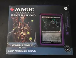 Magic The Gathering: Warhammer 40K Necron Dynasties Commander Deck - New Sealed - Image 1