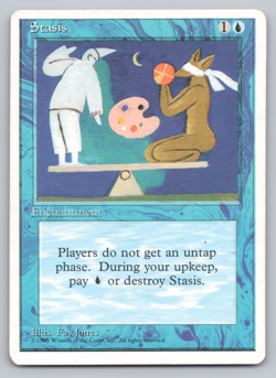 Stasis - 4th Edition Core Set 1995 MTG - Image 1