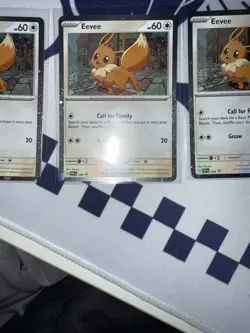 Pokemon TCG Destined Rivals - Eevee SVP 200 Checklane Blister Promo (Cosmo Holo) - Image 2