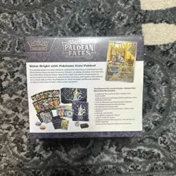 Pokemon TCG Scarlet & Violet Paldean Fates ETB Pokemon Center Exclusive - Sealed - Image 3