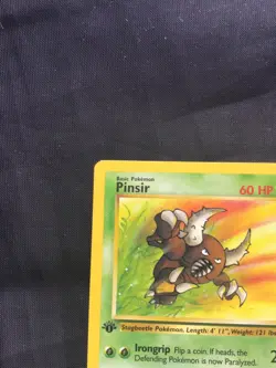 Pokemon Cards: 1st Edition Jungle Rare: Pinsir 25/64 - Image 2