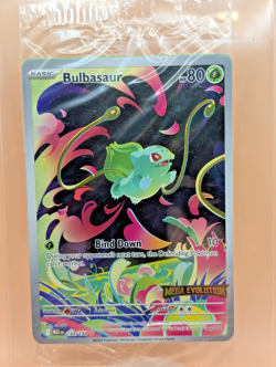 Bulbasaur - 133/132 - Mega Evolution - Sealed Stamped Promo - Pokemon Box Topper - Image 1