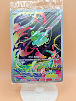 Bulbasaur - 133/132 - Mega Evolution - Sealed Stamped Promo - Pokemon Box Topper - Image 2