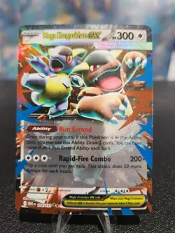 Pokemon TCG Megs Evolution Mega Kangaskhan Ex 104/132 Pack Fresh - Image 1