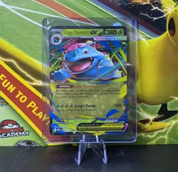 Pokemon Card Mega Venusaur EX 003/132 Double Rare Mega Evolution Pack Fresh - Image 1