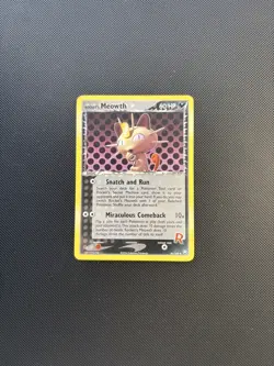 Pokemon Card EX Team Rocket Returns Rocket's Meowth 46/109 - Image 3