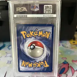 1999 Pokemon Jungle Nidoqueen No Symbol ERROR Holo Rare 7/64 PSA 8 - Image 2
