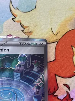 Pokemon TCG Mystery Garden Trainer Holo Card Mega Evolution 172/132 NM Condition - Image 4