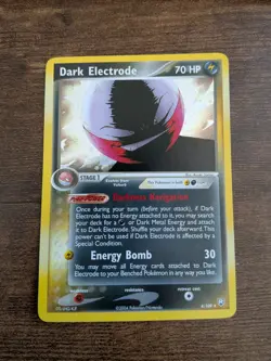 Dark Electrode Holo Rare 4/109 Team Rocket Returns Pokemon Card 2004 - Image 1