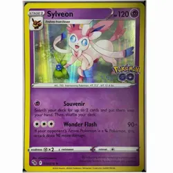 Sylveon 035/078 Pokemon GO English 2022 Holo - Image 1