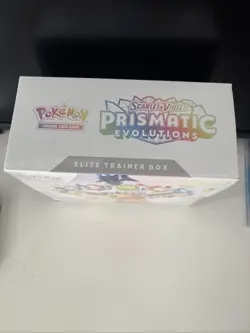 Pokemon PRISMATIC EVOLUTIONS Elite Trainer Box ETB New & Sealed Scarlet & Violet - Image 5