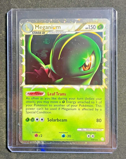 Pokemon Meganium (Prime) 109/123 Heartgold & Soulsilver Holo - Image 1