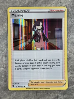 Marnie Trainer 56/73 Pokemon TCG Champions Path Holo Rare (Near Mint) 2 - Image 1