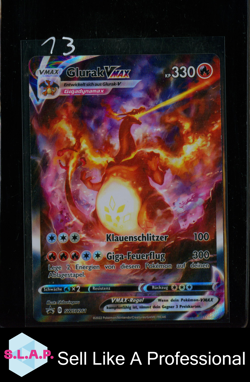 FA/GLURAK VMAX POKEMON 261 2022 SWSH BSP ULTRA-PREMIUM COLL-GER. DEUTSCH - Image 1
