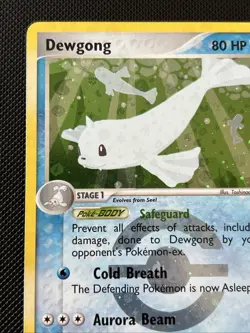 Pokemon TCG - Dewgong 3/112 Holo Rare - Ex Fire Red & Leaf Green (2004) - Image 4