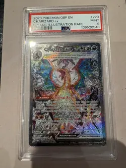Pokemon Charizard EX 223/197 Obsidian Flames Special Illustration Rare PSA 9 - Image 1
