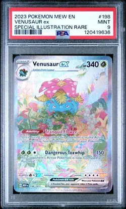 Pokemon TCG: S&V 151 Charizard Venusaur Blastoise EX SIR Full Art Holo PSA 9 Lot - Image 2