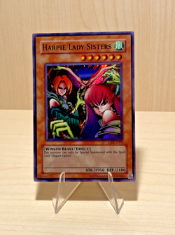 Yugioh / Harpie Lady Sisters / MRD-E009 / Super Rare - Image 1