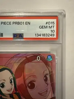 2024 ONE PIECE PRB01-PREM BOOSTER -ONE PIECE CARD THE BEST- FOIL MAKINO PSA 10 - Image 4