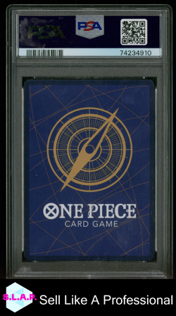 PORTGAS D. ACE ALTERNATE ART ONE PIECE OP02-PARAMOUNT WAR 2023 013 PSA 10 - Image 2