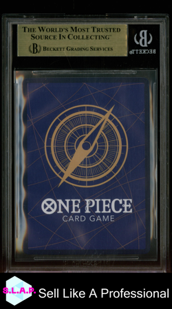 SOGE KING MANGA ART PAR 2023 ONE PIECE PILLARS OF STRENGTH JP OP03122 BGS 9.5 - Image 2