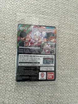 One Piece Monkey D. Luffy US Voyage College Basketball Promo Card Sealed - Image 2